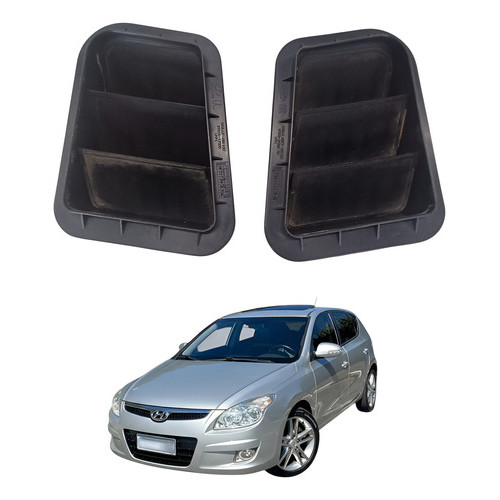 Par Moldura Difusor Ar Carroceria Hyundai I30 16v 2011 2012