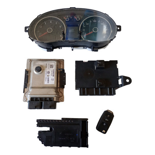 Kit Módulo Injeção Vw Gol 1.6 C Computador De Bordo