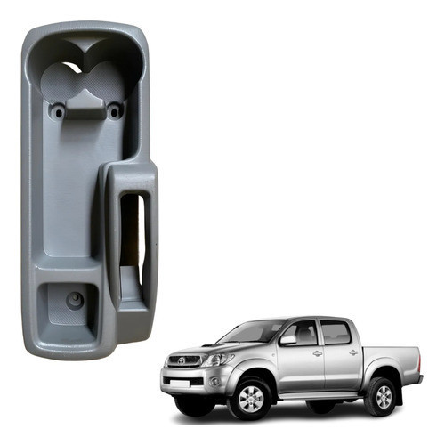Console Central Toyota Hilux Manual 3.0 2005 A 2011 Cinza