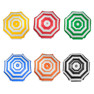 Guarda-Sol em Bagum e Haste de Alumínio Listrado 2,00m Cores Sortidas Bel em Oferta na Shopee