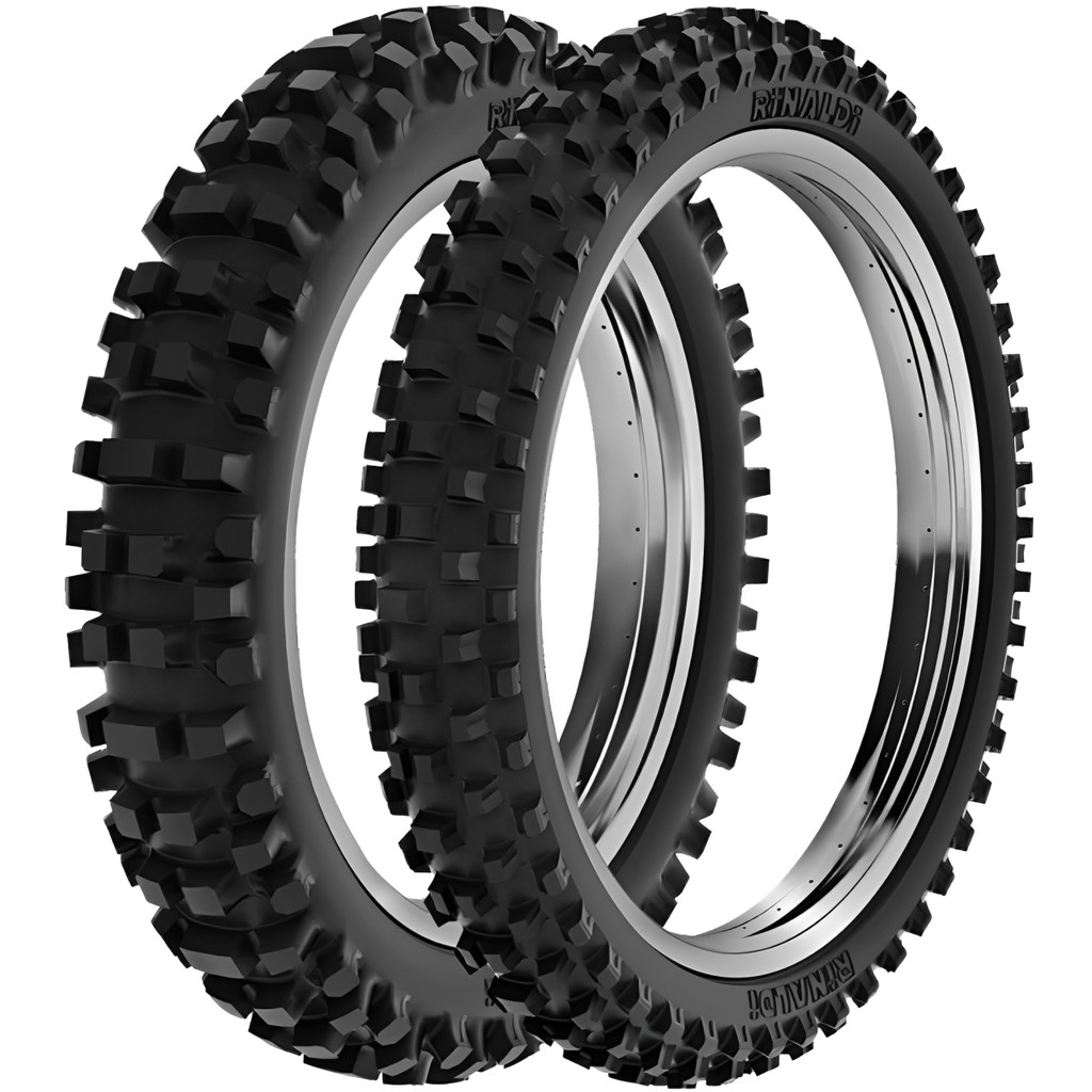 Par Pneu Rinaldi 60/100-17 e 80/100-14 SH31 Cross Biz Pop Jet50 em Oferta na Shopee