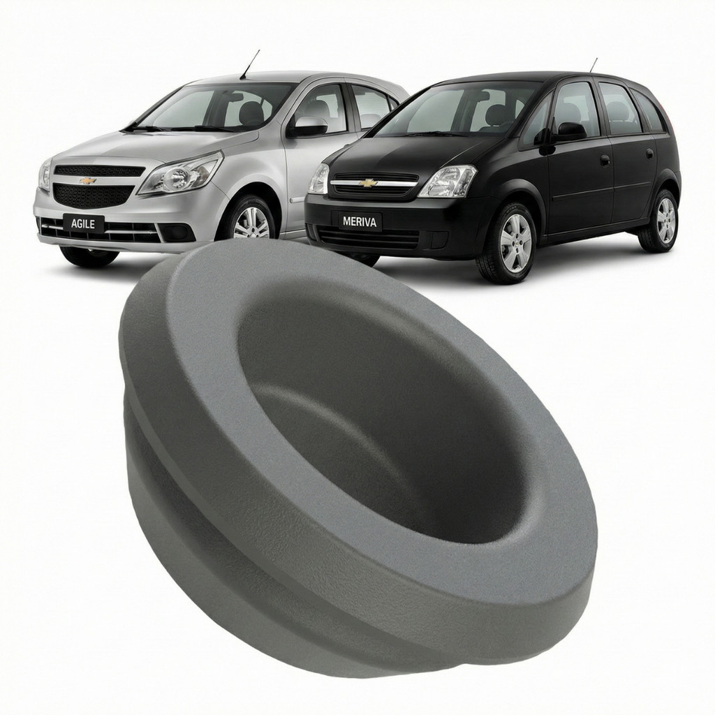 Kit 10 Tampão Assoalho Medio Onix Prisma Celta S10 Cruze