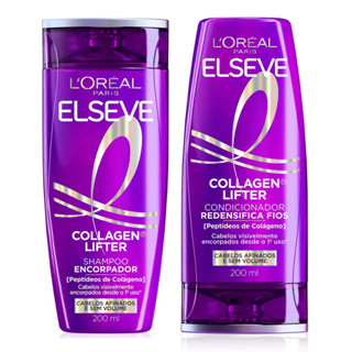 KIT ELSEVE SHAMPOO + CONDICIONADOR COLÁGENO LIFTER em Oferta na Shopee