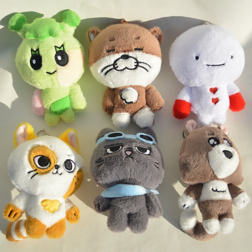 Kpop Idol BOYNEXTDOOR Bolsa De Boneca De Pelúcia BBNEXDO Brinquedos Chaveiro