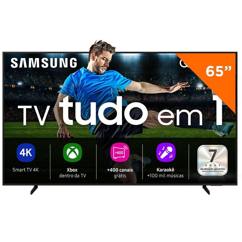 Smart TV 65 Polegadas Samsung QLED 4K, Processador com AI - QN65Q7FAA 2025