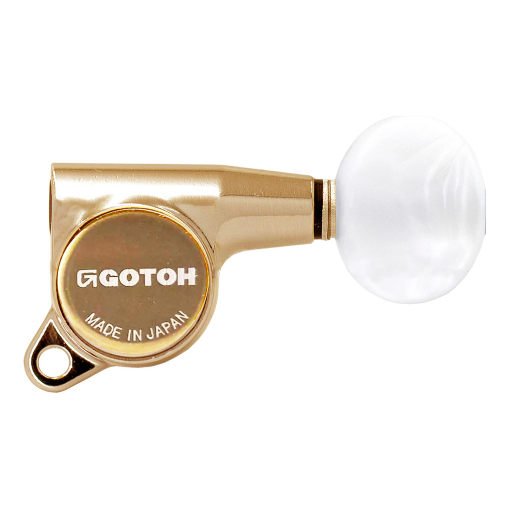 Sg38105l-gd/w+ Tarraxa Gotoh Avulsa P/guitarra Em Linha Un