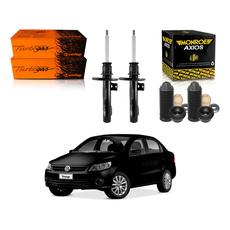 Kit Amortecedor Dianteiro Cofap Voyage G5 1.0 1.6 2009 A 2012