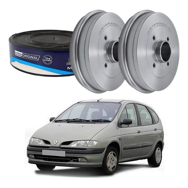 Tambor Freio Traseiro Renault Scenic 1.6 2.0 1999 A 2001