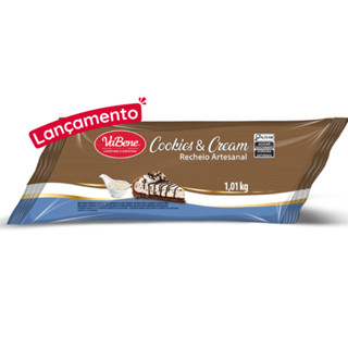Recheio Artesanal Creme Cookies e Cream 1,01kg - Vabene em Oferta na Shopee