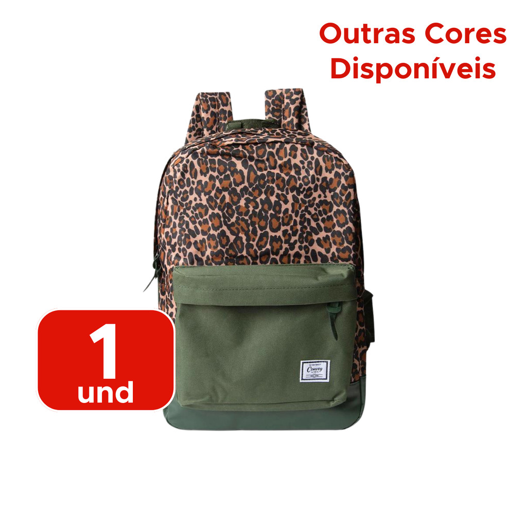 Mochila Oncinha Casual Poliéster Para Viagem Escolar Passeio Coreano