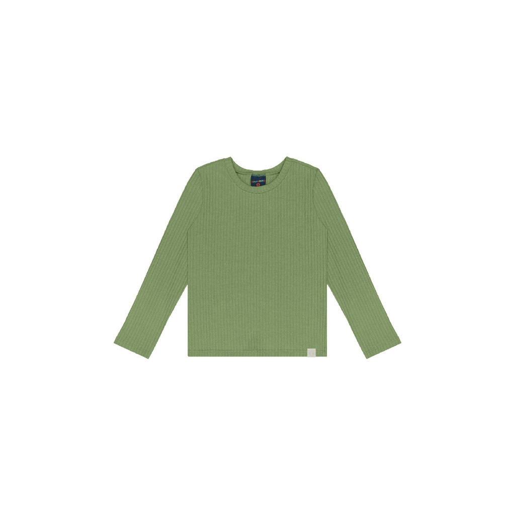 Blusa Infantil Feminina em Ribana Guloseima