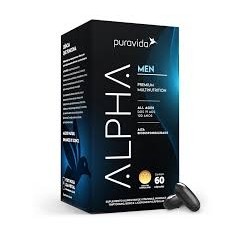 Alpha Men 60 Caps Multivitaminico Masculino Alta Absorcao Puravida