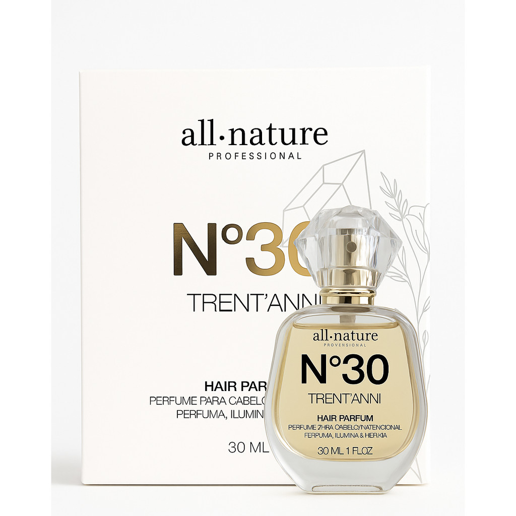 Perfume Capilar N30 Trent'anni Perfuma Ilumina E Hidrata All Nature 30ml