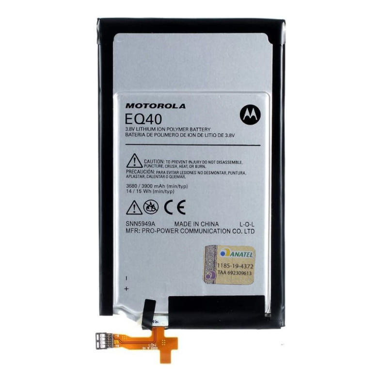 Flex Carga Bateria Motorola Moto Max Xt1225 Eq40  Envio Já