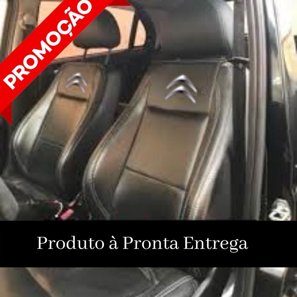 Capa Banco Carro Couro Citroen C3 2005/2006/2007/2008