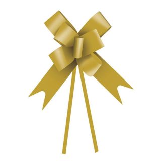 Laço Fácil Ouro - 10 unidades - Cromus - Rizzo em Oferta na Shopee