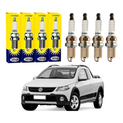 Jogo De Velas Magneti Marelli Saveiro Cross 1.6 2009 A 2013