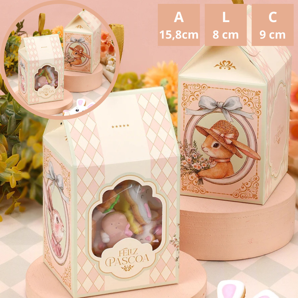 10 EMBALAGEM PARA LEMBRANCINHA COM VISOR RECORDAR 5536 ( PASCOA JANGO 2026 ) em Oferta na Shopee