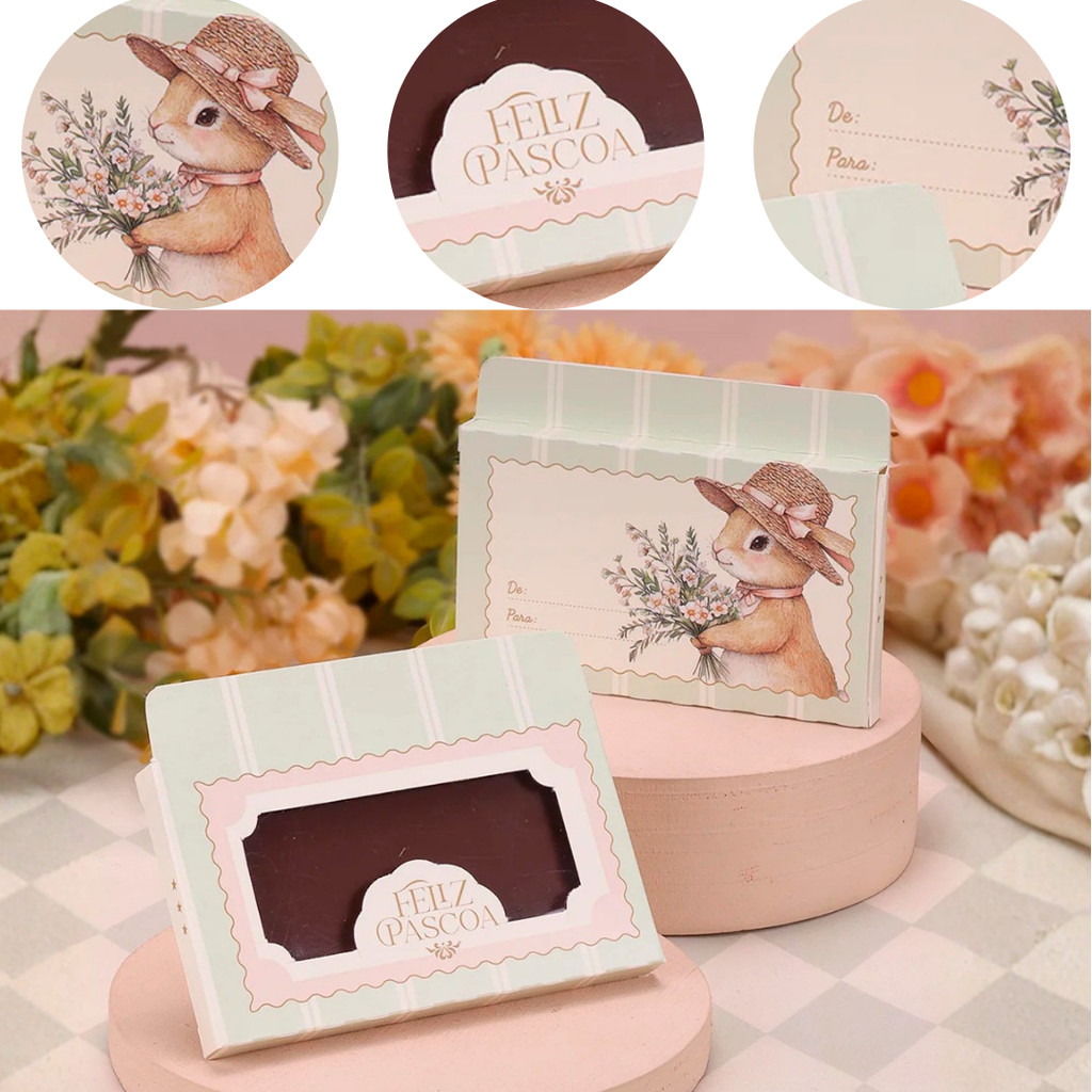 10 CAIXAS P/ BARRINHA C/ VISOR PÁSCOA RECORDAR 5644 ( PASCOA JANGO 2026 ) em Oferta na Shopee