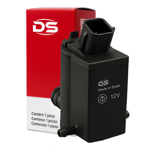 Eletrobomba Limpador Para-brisa Elantra Cerato Soul Sportage Preto 12v