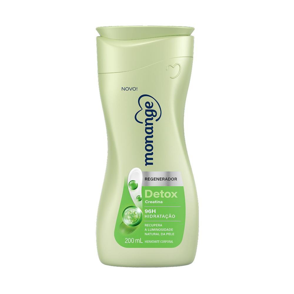 Creme Hidratante Corporal Monange Detox Capim-Limão E Gengibre 200ml