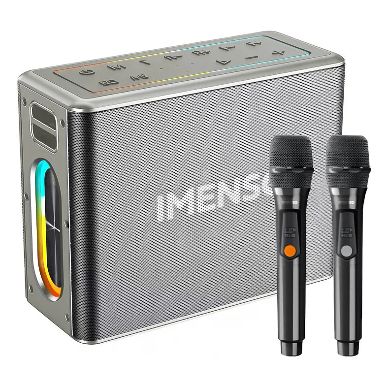 Caixa De Som Portátil Bluetooth Imenso X32 120w Ipx4 C/ 2mic Cor Preto
