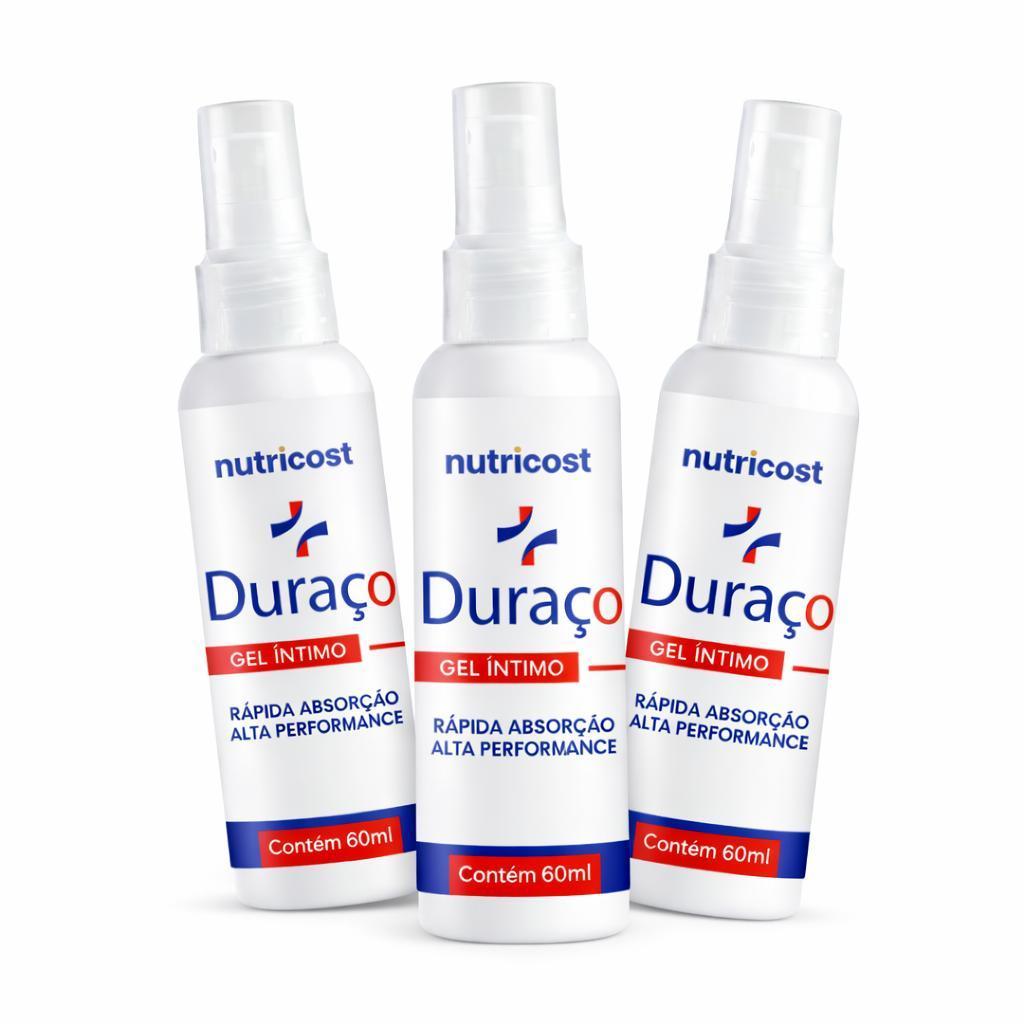 3x Duraço Gel Íntimo 60ml | Uso Íntimo Masculino