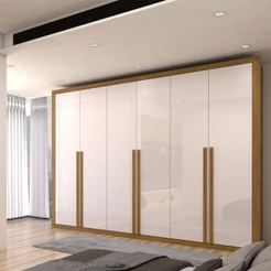 Guarda-Roupa Casal Classic 6 Portas 6 Gavetas 100% MDF - Panorama Móveis