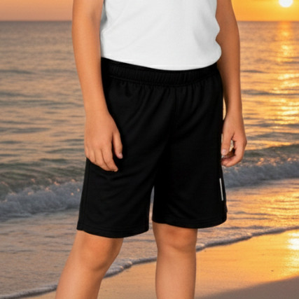 Bermuda Infantil Lisa Básica Leve e Confortável Ideal para Verão Praia e Piscina Fácil de Lava