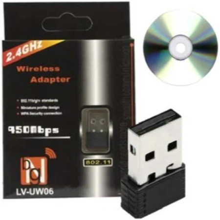 Adaptador Wifi USB LV-UW06RK em Oferta na Shopee