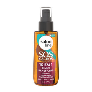 Óleo Capilar Salon Line S.O.S Cachos 10 em 1 Multibenefícios 100ml em Oferta na Shopee