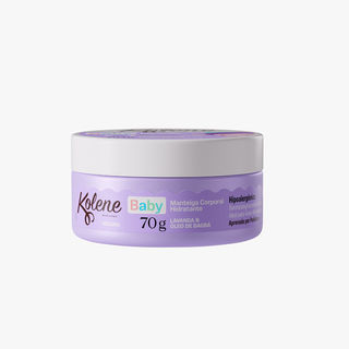 Manteiga Corporal Hidratante Kolene Baby Lavanda e Óleo de Baobá Vegano 70g em Oferta na Shopee