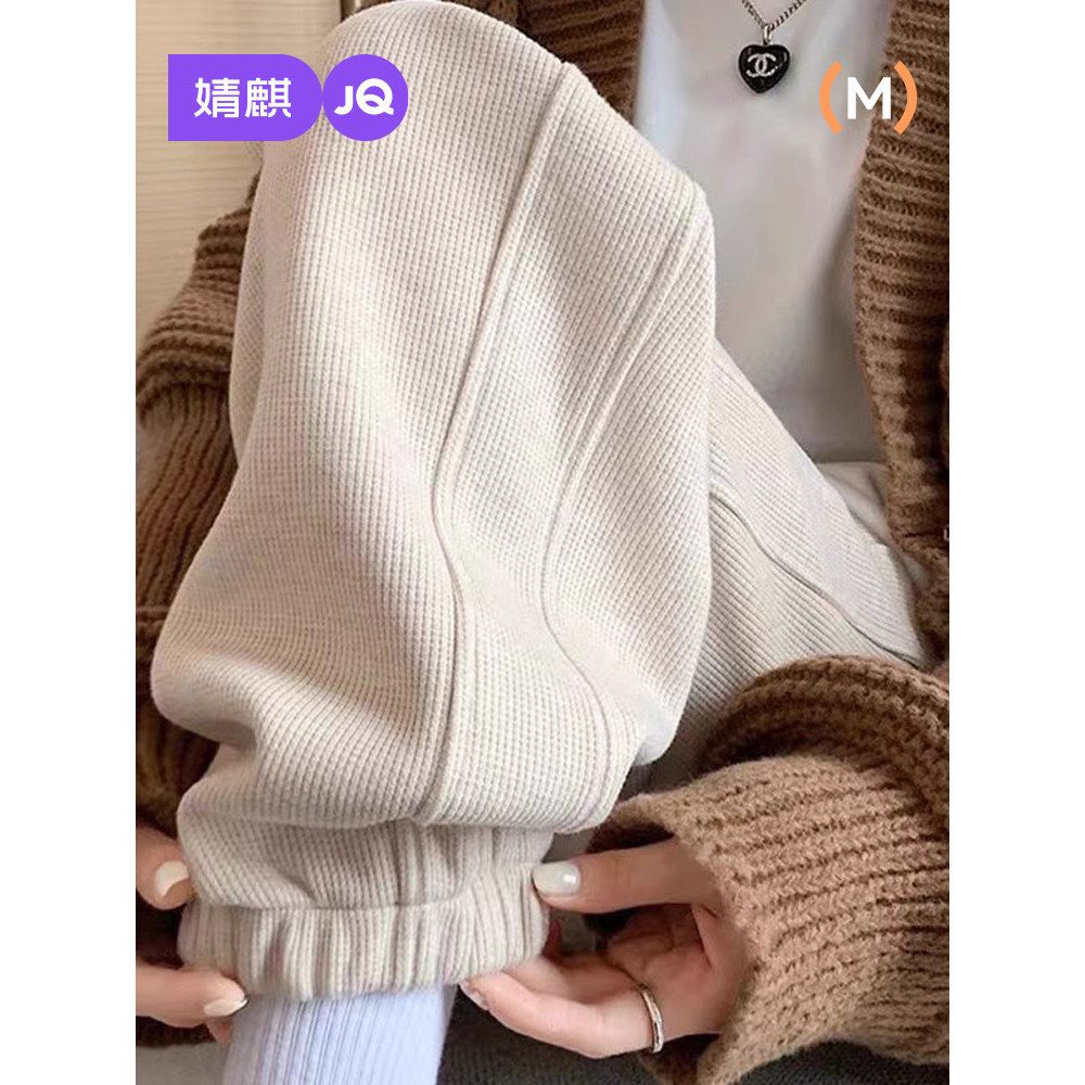 [Algodão europeu de alta qualidade] Jingqi Calças de maternidade Roupas de primavera Desgaste externo Pessoas pequenas G