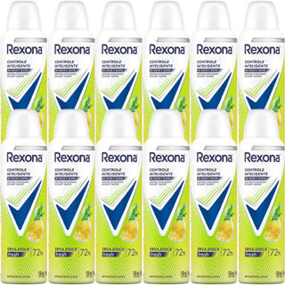 Kit Desodorante Aerosol Rexona Erva Doce Feminino 150ml - 12 Unidades em Oferta na Shopee