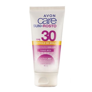 CARE SUN PROTETOR SOLAR FACIAL FPS 30 OU FPS 50 40G AVON
