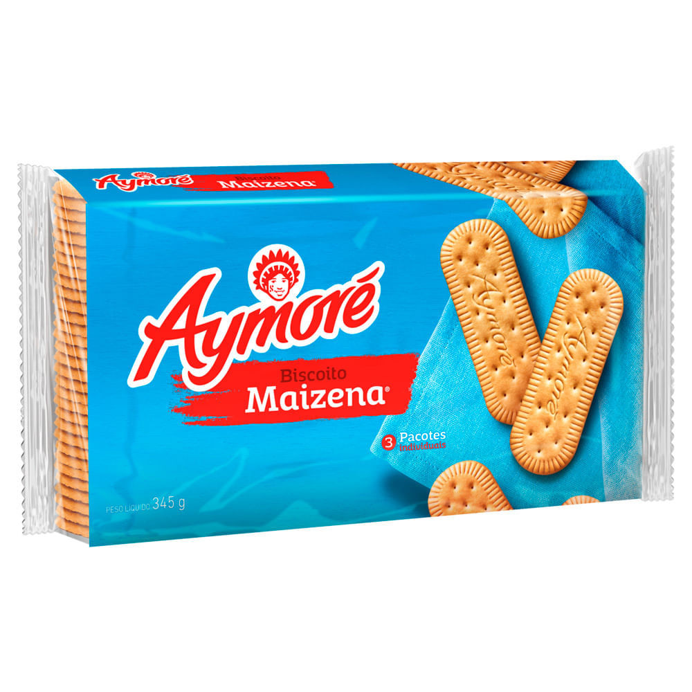 Biscoito Aymoré Maizena 345g em Oferta na Shopee