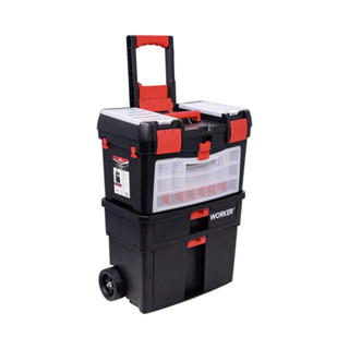 Caixa Para Ferramentas Carrinho Com Rodas 24 Pol. Worker em Oferta na Shopee