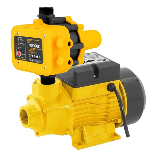 Kit Bomba Pressurizadora Periférica 1/2CV Bivolt com Controlador de Pressão Vond