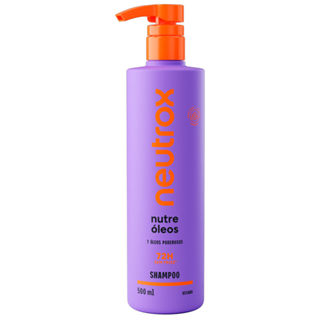 Shampoo Neutrox Nutre Oléos Pump 500ml em Oferta na Shopee