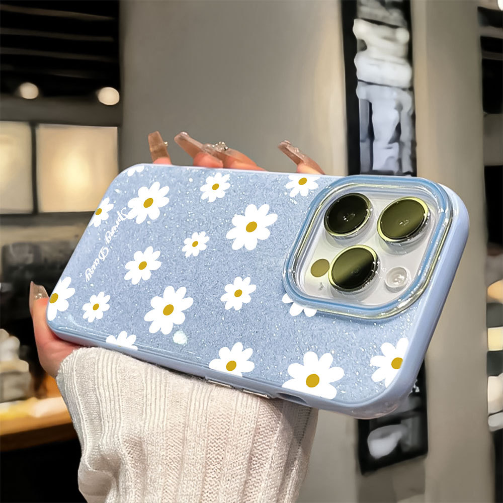 Primavera Flor Capinha Para Samsung Galaxy A03 A05 A15 A16 A17 A32 A34 A36 A56 S20 S21 S23 S34 S25 S26 FE ULTRA Luxo Gli em Oferta na Shopee