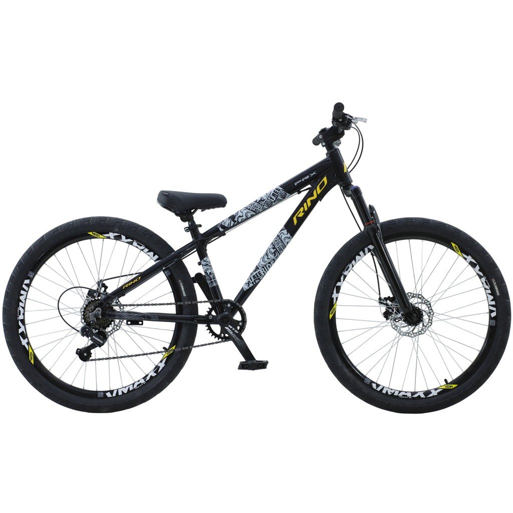 Bicicleta Aro 26 Rino FRX 7v Shimano Pneu Vmaxx Largo