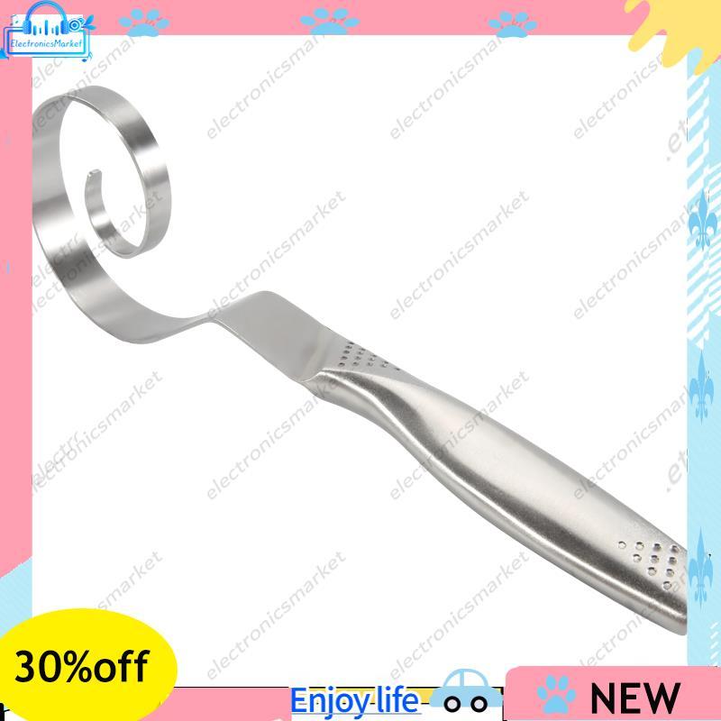 Batedor De Massa Dinamarquês-Ferramenta De Limpeza Sem Costura De Aço Inoxidável Para Assar Pão Fermentada , Pizza , Pas