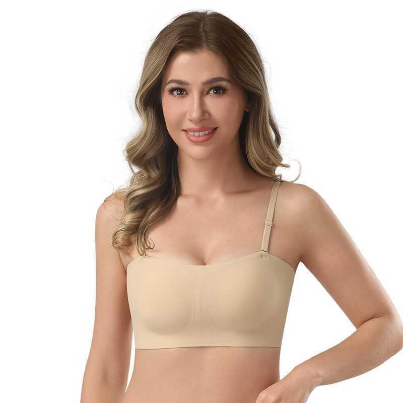 Z&D Lingerie Sutiã Top Estilo Faixa Tomara que Caia Com Alça Removível 22160 em Oferta na Shopee