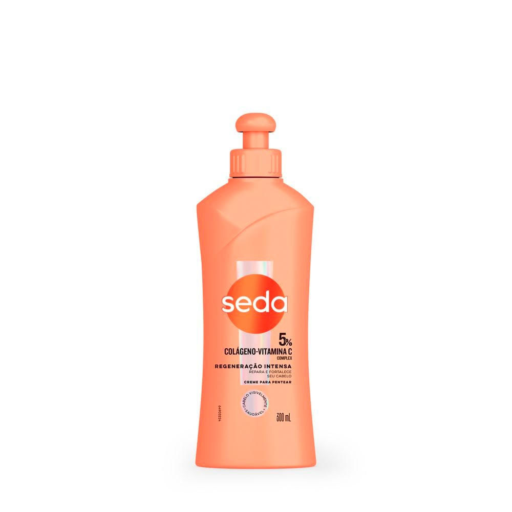 Creme de Pentear Seda by Niina Secrets Colágeno + Vitamina C 300ml em Oferta na Shopee