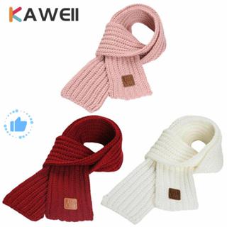 KAWEII Aquecedor De Pescoço , Cachecol Infantil Macio E Quente De Malha Grossa De Inverno Para Bebês , Meninos Meninas em Oferta na Shopee
