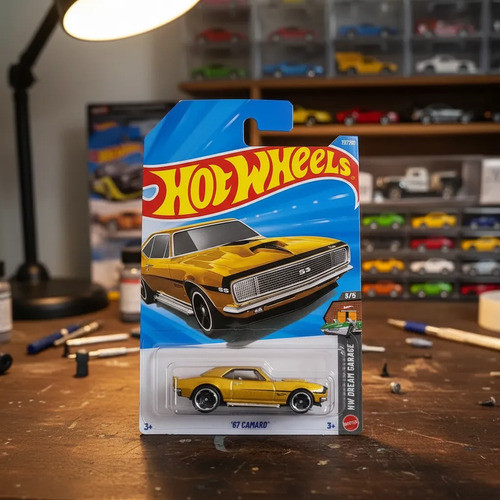 Carrinho Hot Wheels 2026 E 2025 1:64 67 Camaro 56/250 Mattel Camaro