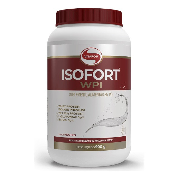 Isofort Pote 900g Sabor Neutro Vitafor
