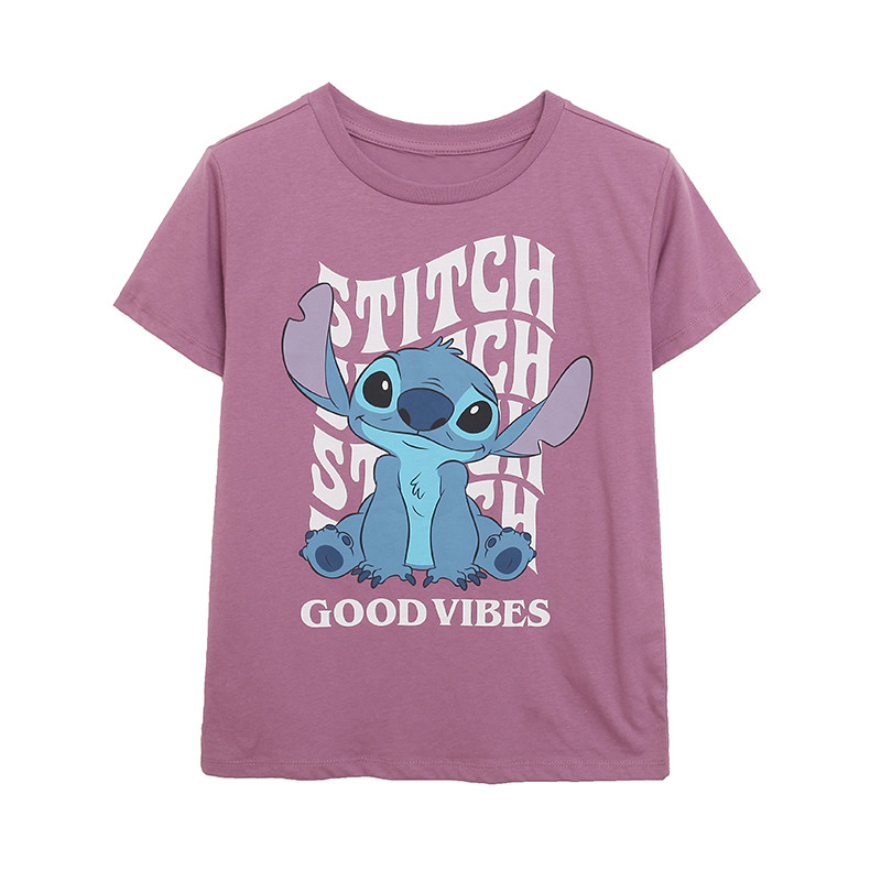 Comércio exterior dos desenhos animados Anime impresso manga curta bonito doce crianças camiseta em torno do pescoço fre