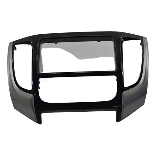 Moldura Central Painel Mitsubishi L200 Triton 2017 Original Cinza