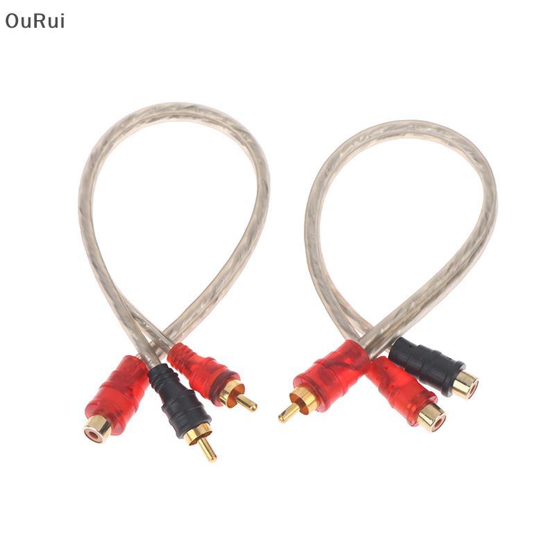 [B & C] 1/2/3 Unidades 1 Fêmea Para 2 Machos 1 Macho Fêmeas Y Divisor Adaptador Conector Cabo Sistema De Áudio De Carro 